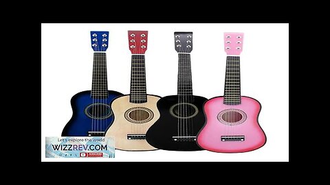 Small Mini 23 Inch 6 String Solid Wood Multi colors For Children Review