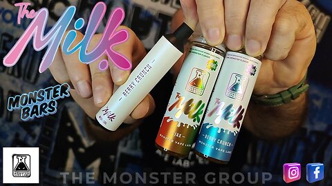 THE MILK series | MONSTER VAPE LABS EU | * Ελληνική Παρουσίαση *