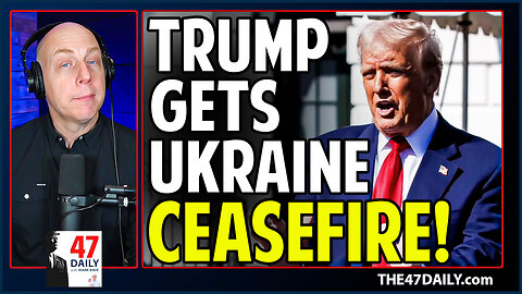 CEASEFIRE! Trump Achieves Major Breakthrough In Ukraine Peace Talks