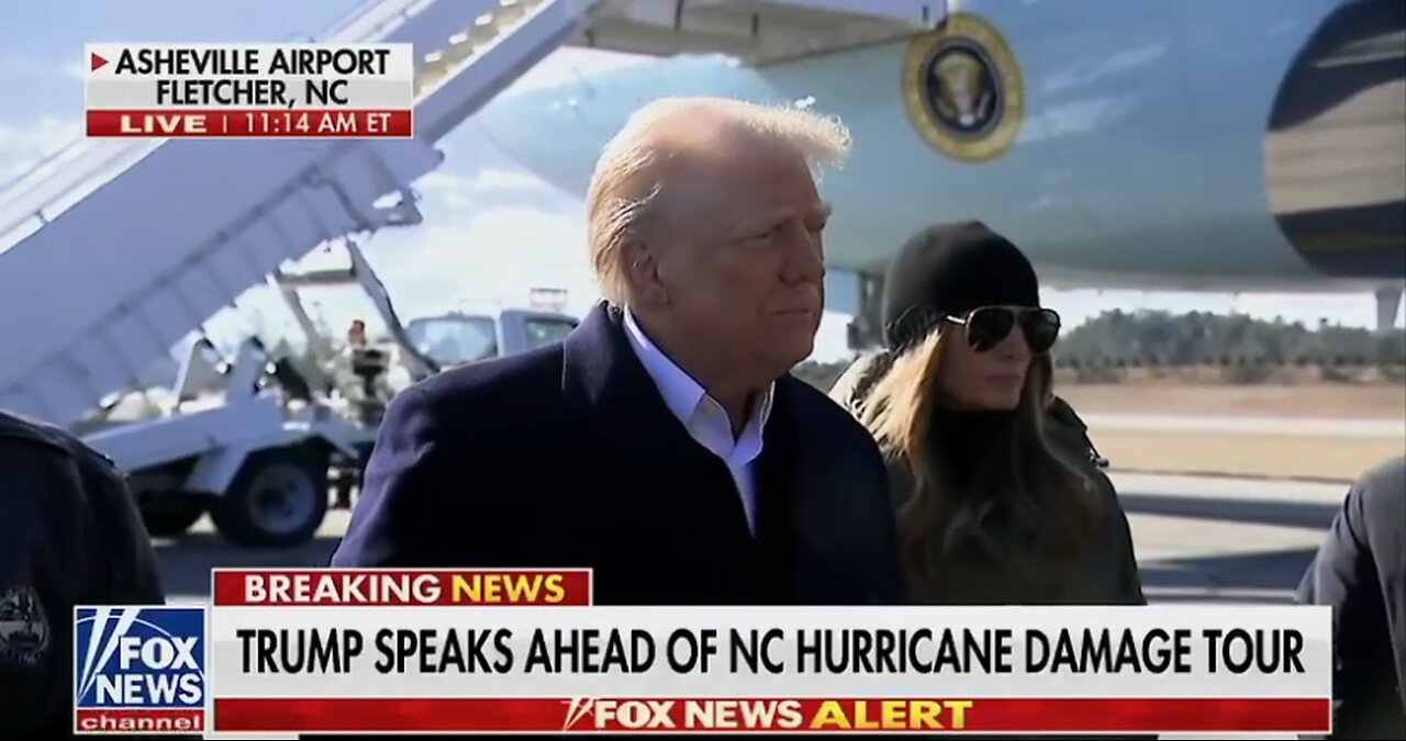 Trump promises Federal funding on two conditions 1. Let the water flow 2. Voter ID