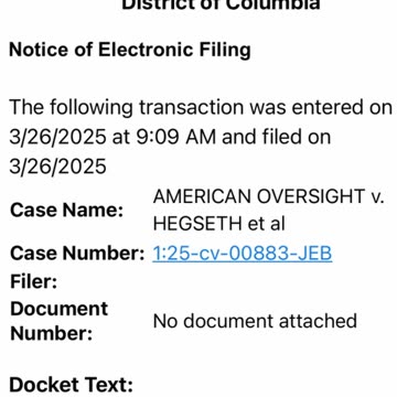 Judge Boasberg Assigned to Lawsuit Over Trump Officials’ Use of Signal App for Military Chat
