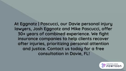 Davie personal injury lawyer