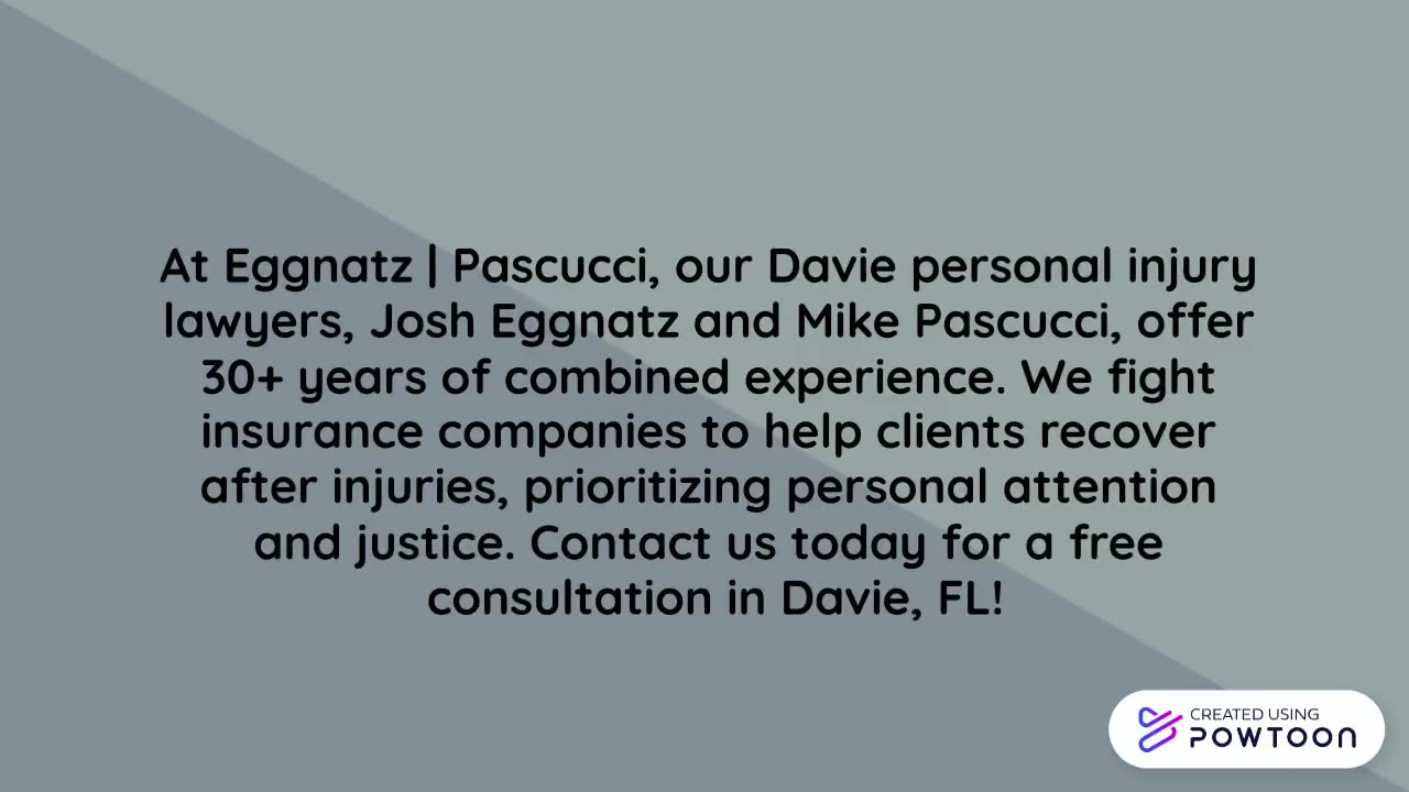 Davie personal injury lawyer