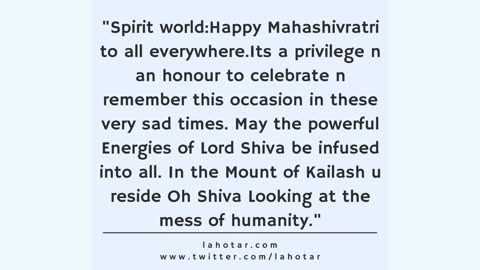 Lahotar Quote - 26 February 2025