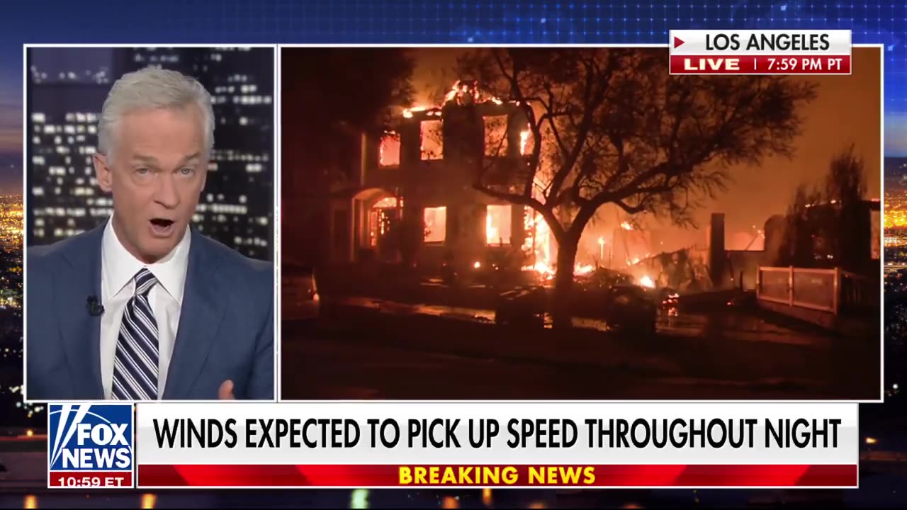 Breaking: Rapid fires rage in Los Angeles