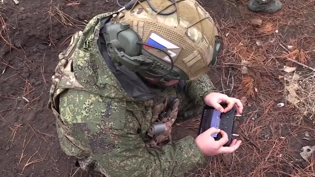 Russian Drone pilots support assault groups in Orekhov direction in Zaporozhye region