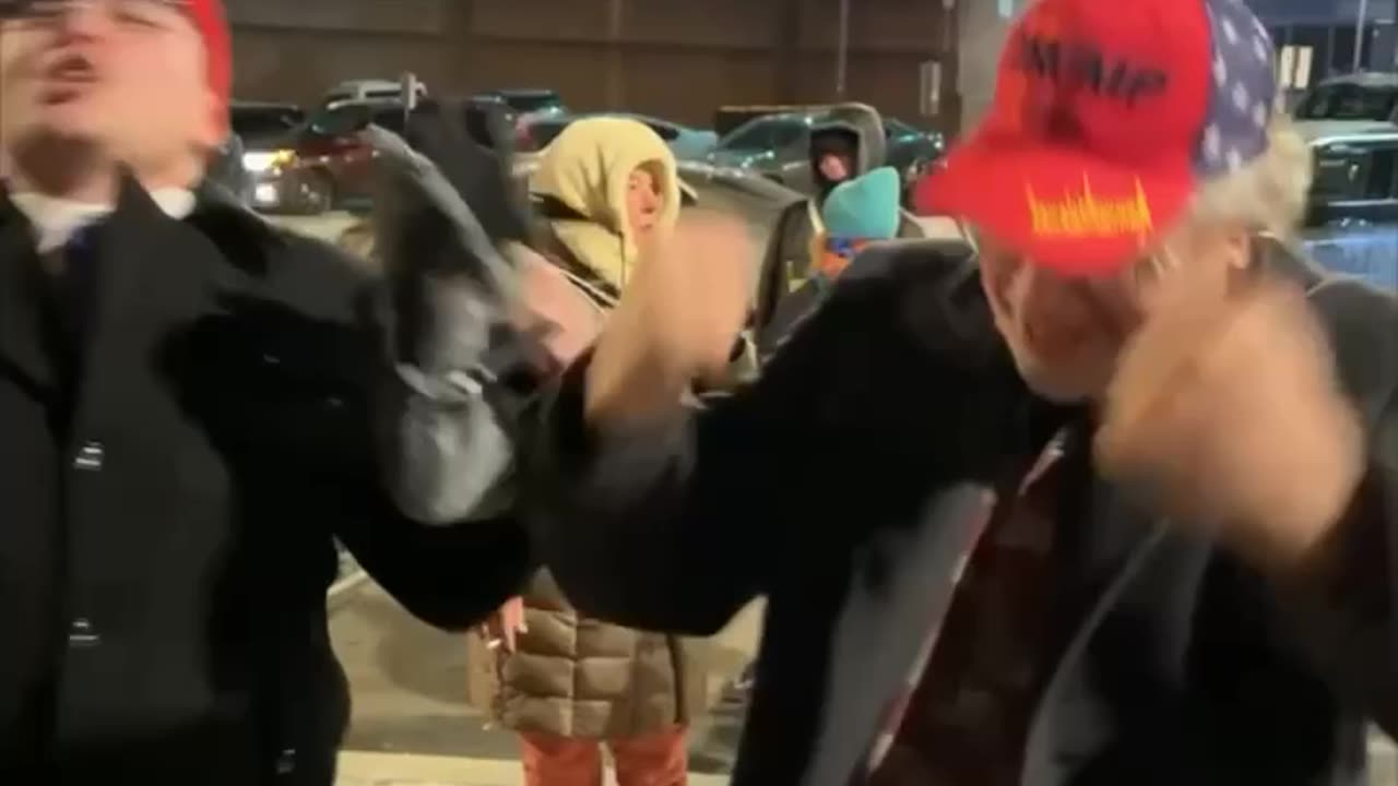 Trump Supporters Celebrate Pardons for J6 Prisoners Outside DC Detention Center