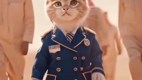 Cat tranding video
