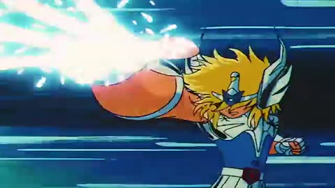 📺 Ikki saves Seiya from Saga.