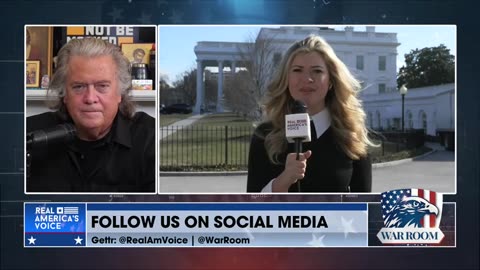 MUST-SEE - WarRoom Announces White House Correspondent: Natalie Winters Live From White House