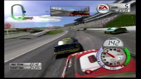 {{ Season Race}} NASCAR Thunder 2003 Gameplay {Part 5} (North Carolina) (( No Commentary))