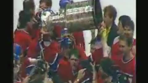 Patrick Roy takes Montreal to it's 1986 Stanley Cup