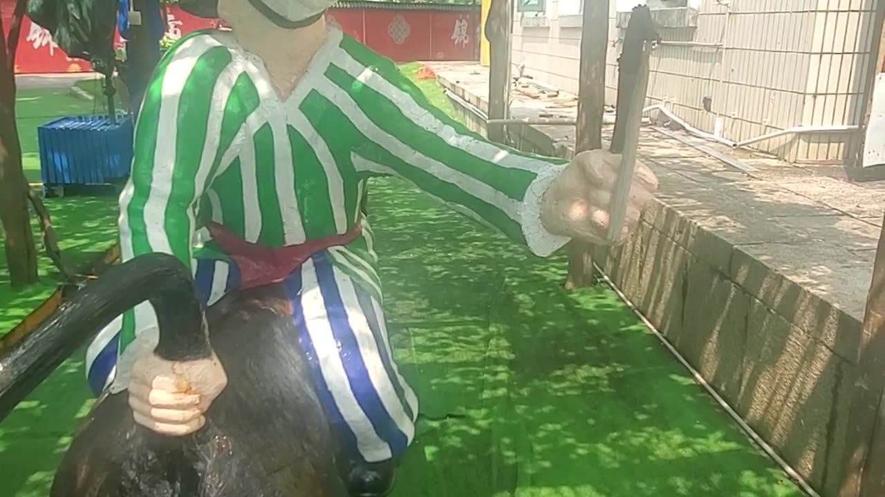 The donkey and the owner are thinking different ways