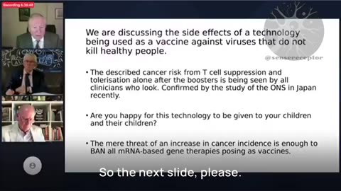 Prof. Angus Dalgleish: "No genotoxicity or cancer-causing studies were ever performed