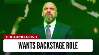 This WWE Star Wants A Backstage Role