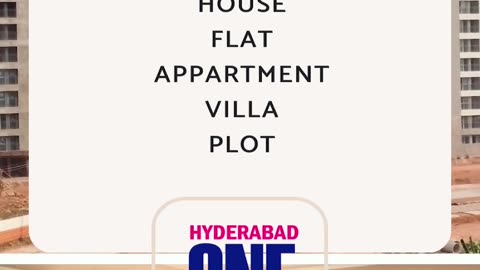 Hyderabad Properties Hyderabad Flats 2Bhk 3Bhk Appartment Villa Real Estate Hyderabad One Properties