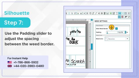 How to Use Automatic Weeding Line (Silhouette Business Edition)