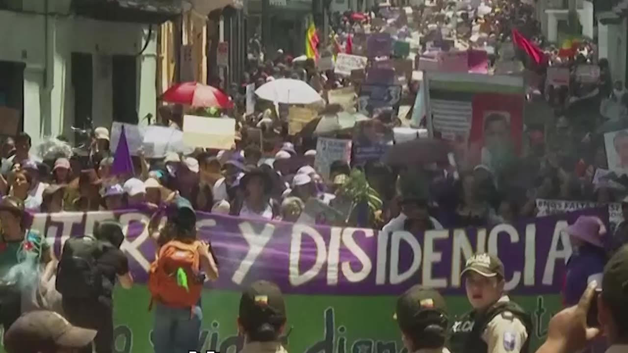 América Latina marcha por igualdad y justicia en el Día Internacional de la Mujer