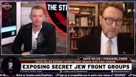 Fifth Column? David Miller on Israel's Combat Antisemitism Movement infiltrating UK, US, EU politics