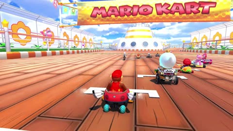 #MK8DX Race Three: Daisy Cruiser