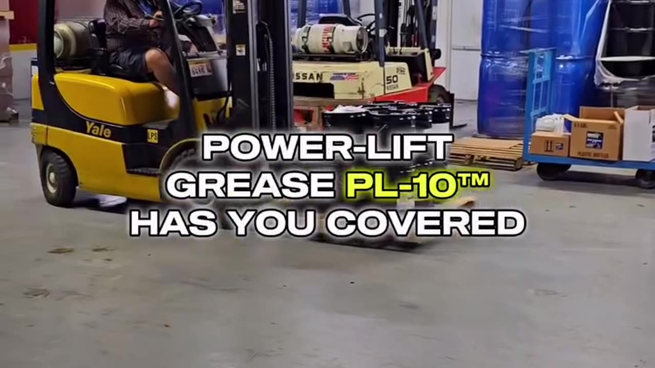 When Your Equipment Faces Harsh Conditions, Trust Power-Lift Grease PL-10™