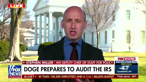 Stephen Miller promises DOGE won't abuse unfettered IRS access