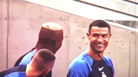 ISHOWSPEED MAKES RONALDO LAUGH 😂⚡