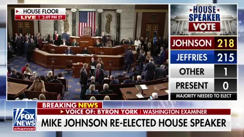 How Mike Johnson's re-election to House speaker reflects the 'Trump effect'