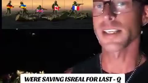 Saving Israel for last. Q