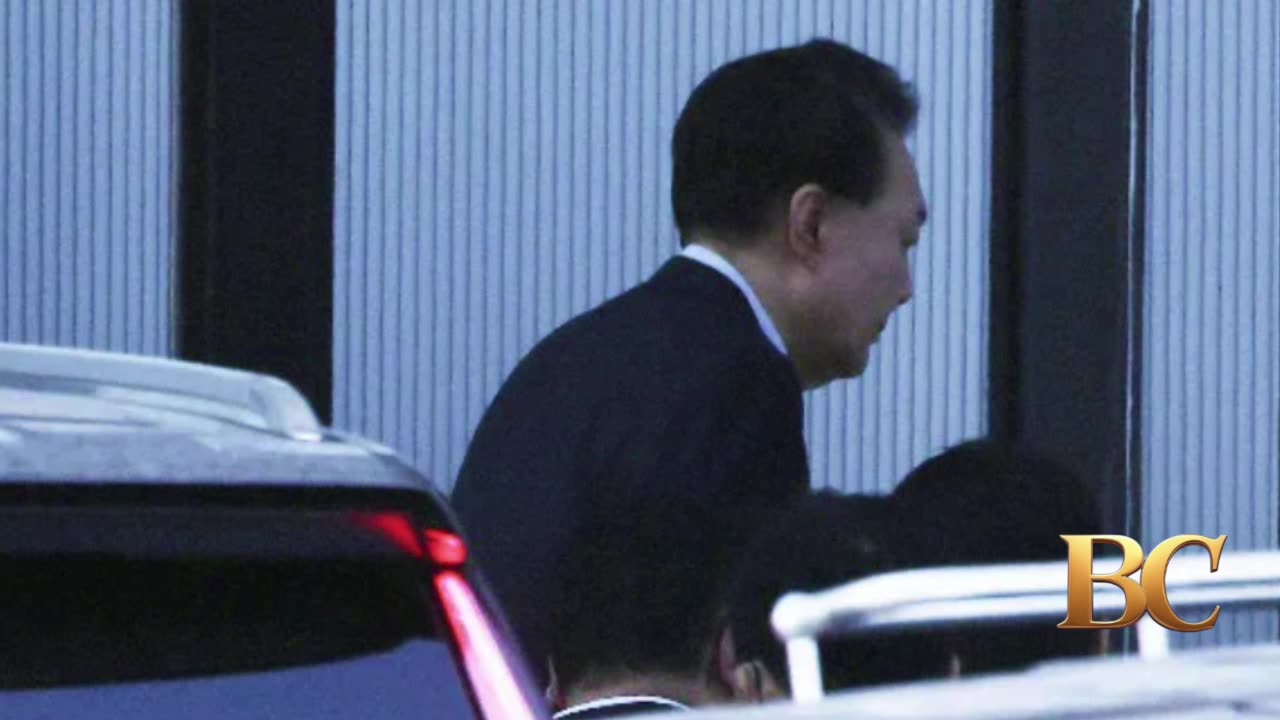 South Korean president Yoon Suk Yeol arrested