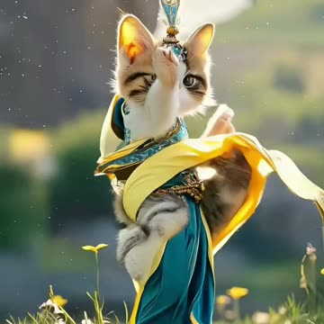 Cat's Dunhuang Flying Apsaras