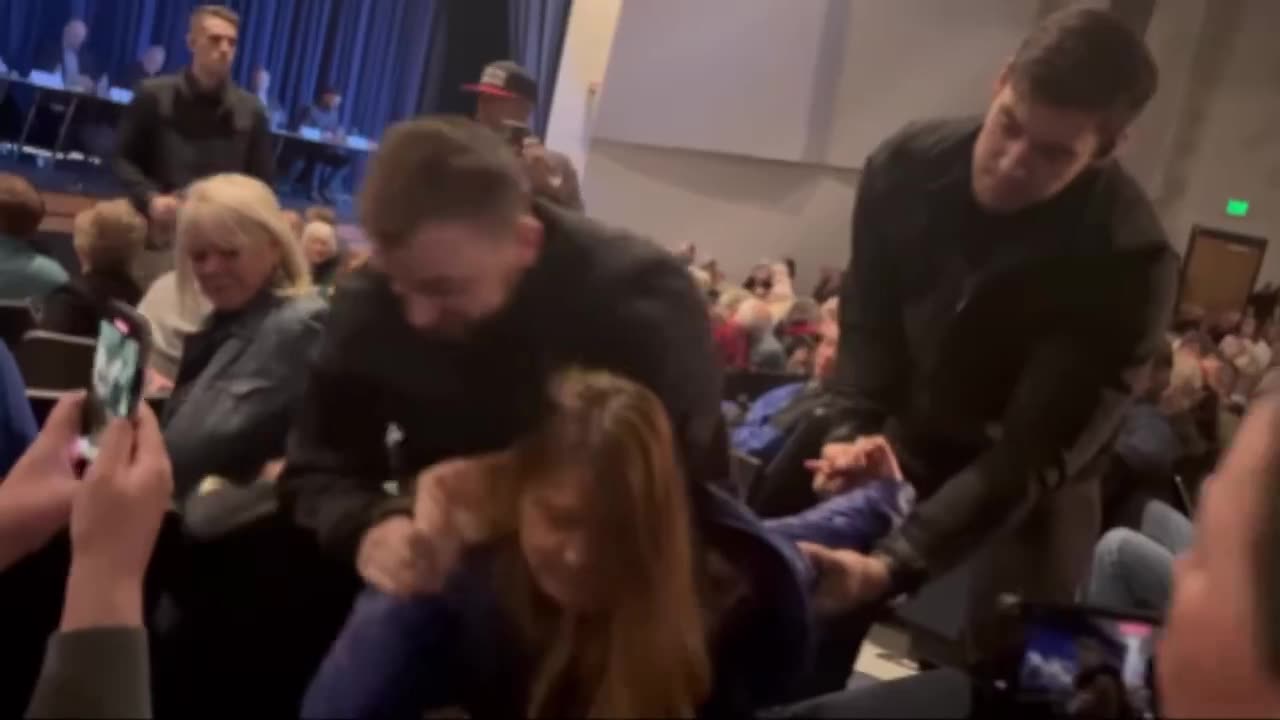 'Violent Leftist' Democrat Forcibly Dragged from Idaho Council Meeting Over Aggressive Meltdown