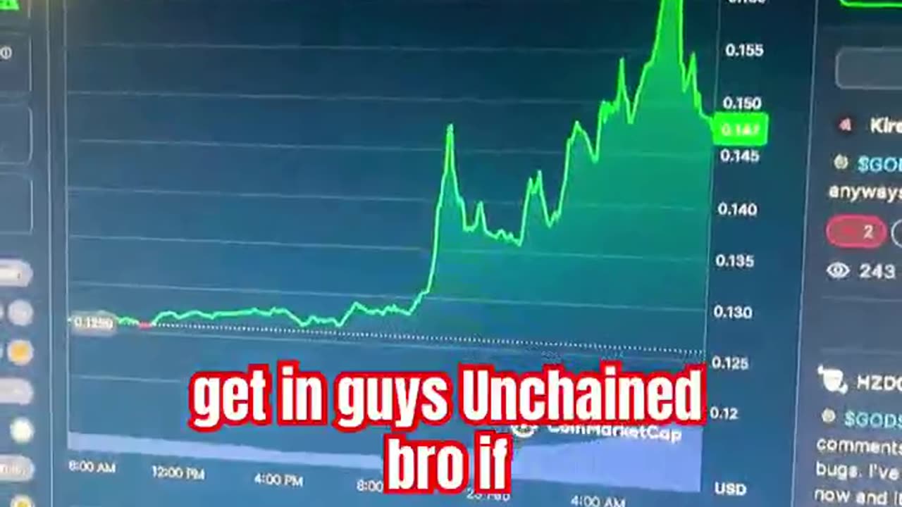 gods unchained daily price prediction crypto news #fyp