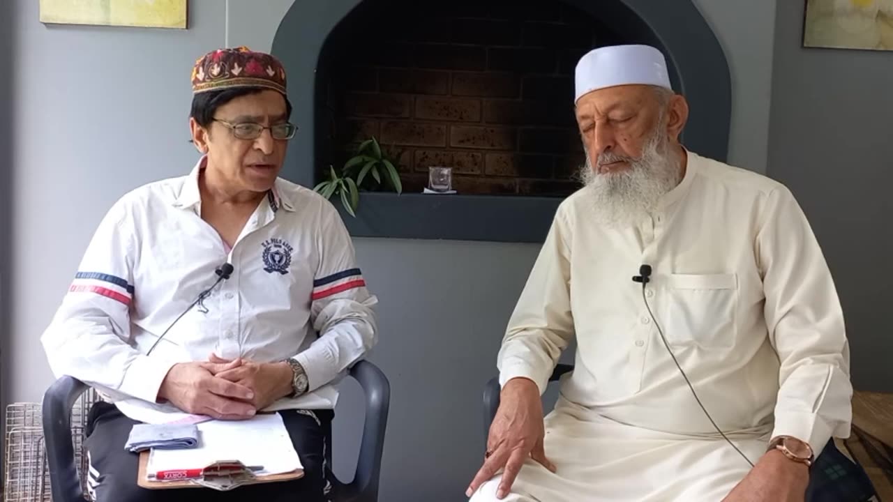 An Exchange of Views on Materialism with Zainul Abideen who visited me in Durban
