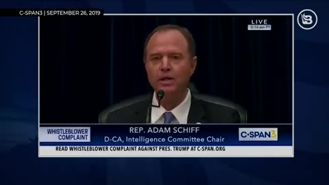 Adam Schiff's Fake "Whistle Blower Phone Call" Transcript