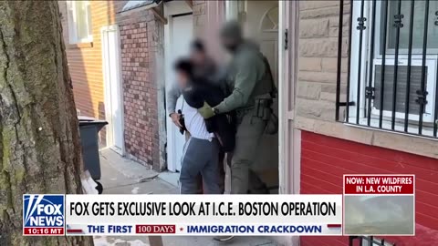 Criminal migrant LASHES OUT during ICE arrest: 'F--- Trump!'