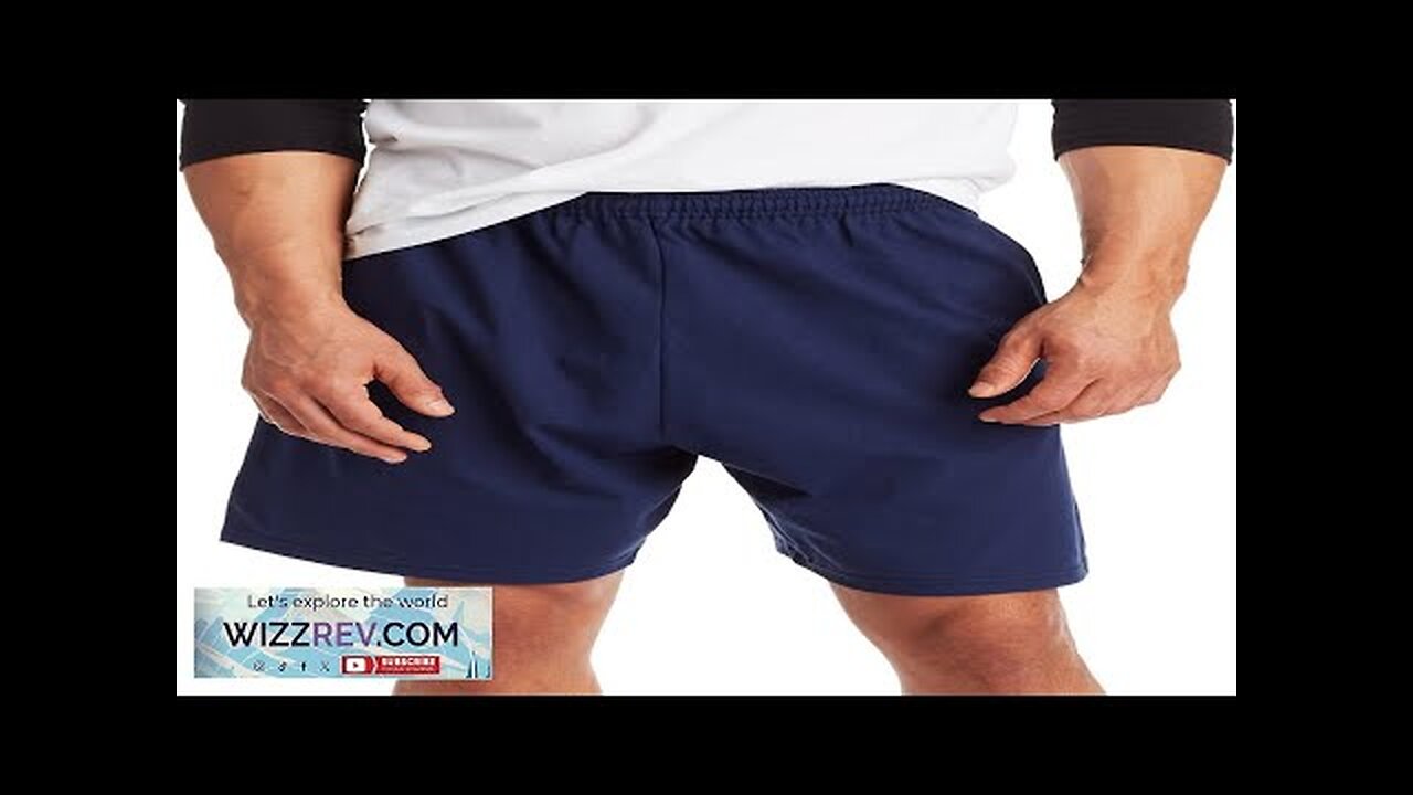 Hanes Men's Athletic Shorts Favorite Cotton Jersey Shorts Pull-On Knit Shorts Review