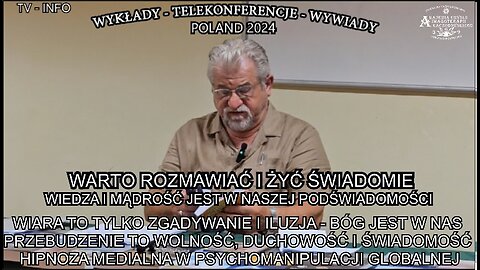 WIARA TO TYLKO ZGADYWANIE I ILUZJA - BÓG JEST W NAS. PRZEBUDZENIE TO WOLNOŚC, DUCHOWOŚC I ŚWIAODMOŚC.