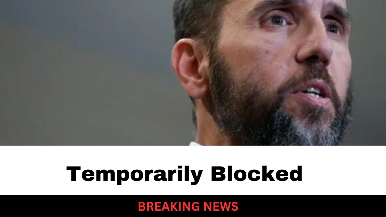 Judge Temporarily Blocks Release Of Jack Smith Report