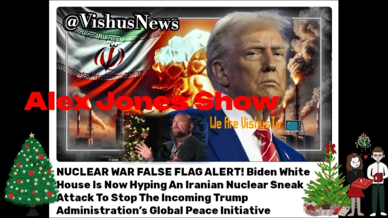 Alex Jones: Nuclear WAR False Flag And Blame Trump Or Kill Him... #VishusTv 📺