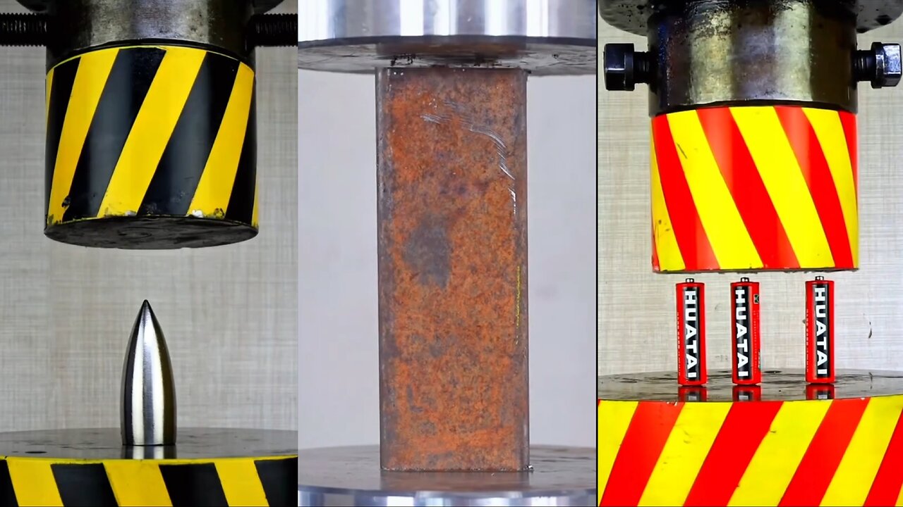 #ASMR_Hydraulic_piston_vs._batteries_and_iron