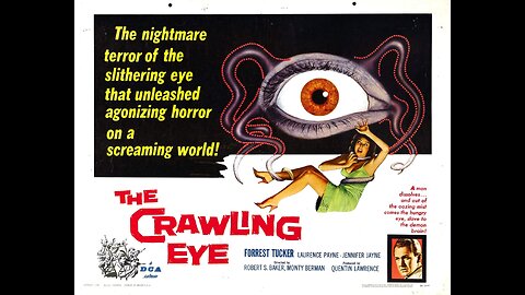 Crawling Eye 1958 colorized