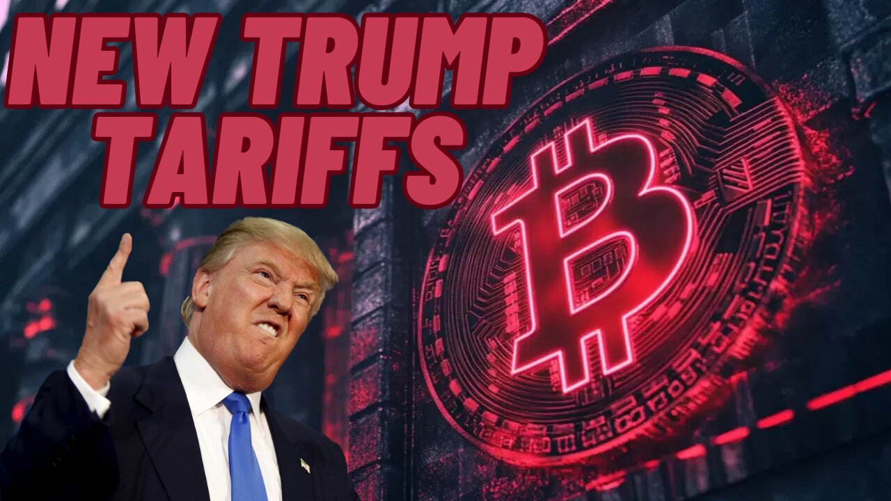 CRYPTO DIPPING, NEW TRUMP TARIFFS START TOMORROW