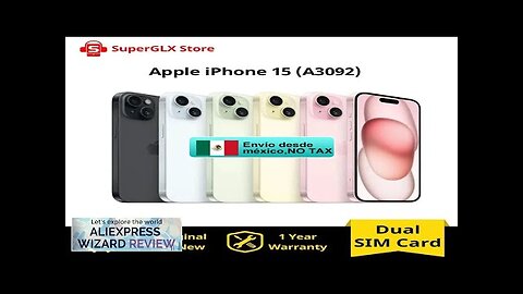 Apple iPhone 15 A3092 iOS 17 Apple A16 Bionic Super Retina XDR Review