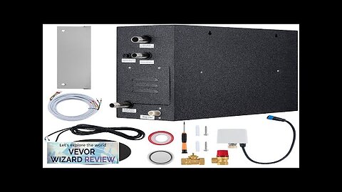 VEVOR Steam Shower Generator 15 kW Segmented Heating & Temperature Customization Review