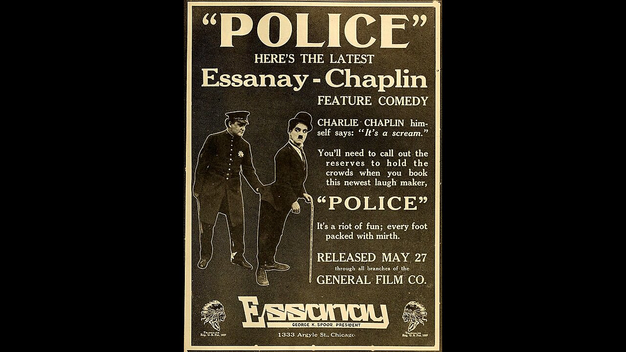 Charles Chaplin's - Police (1916)