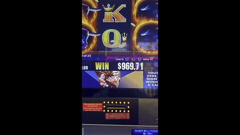 My First Casino Win!