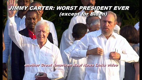 Jimmy Carter: Worst President Ever (except for Biden)