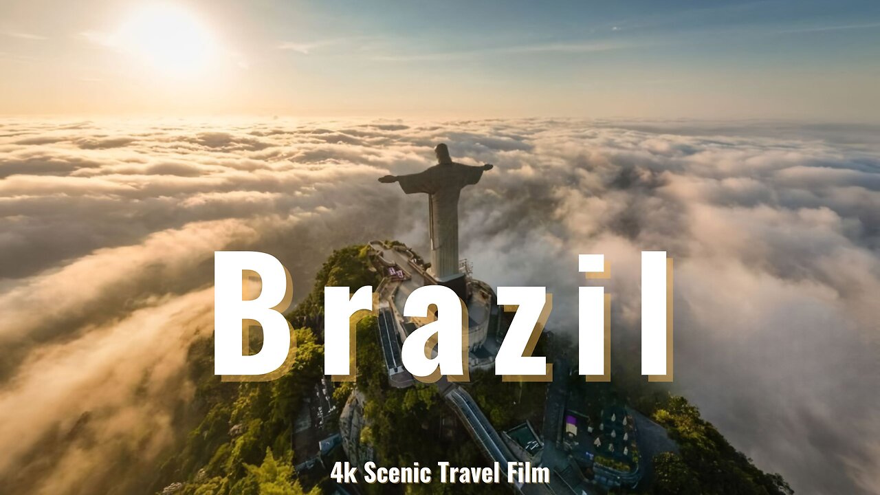 Brasil / Relaxing Background Music for Relaxation with Spectacular Scenic Relaxation Views of Brazil