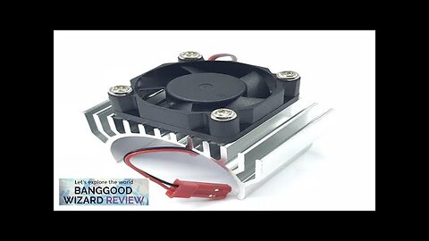 Aluminum Alloy 540/550 Motor Heatsink Radiator with Fan JST Connector for 1/8 Review